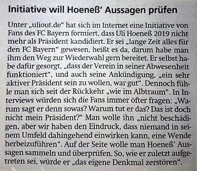 Münchner Merkur vom 07.12.2018